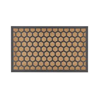 Beliani Fussmatte aus Polyester Klassisch TANDYKUL  