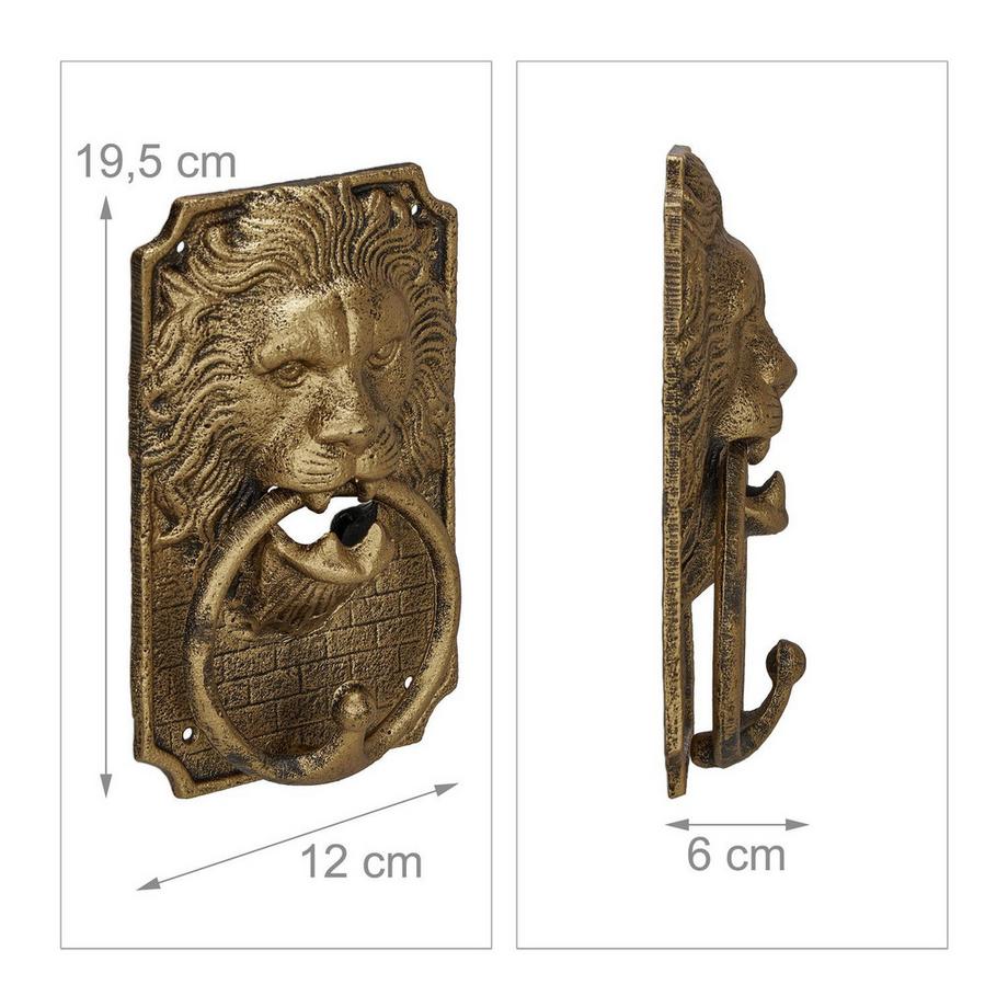 B2X  Heurtoir de porte lion 
