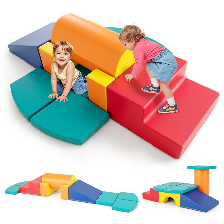 Ensemble de blocs d'escalade en mousse, 10 pièces