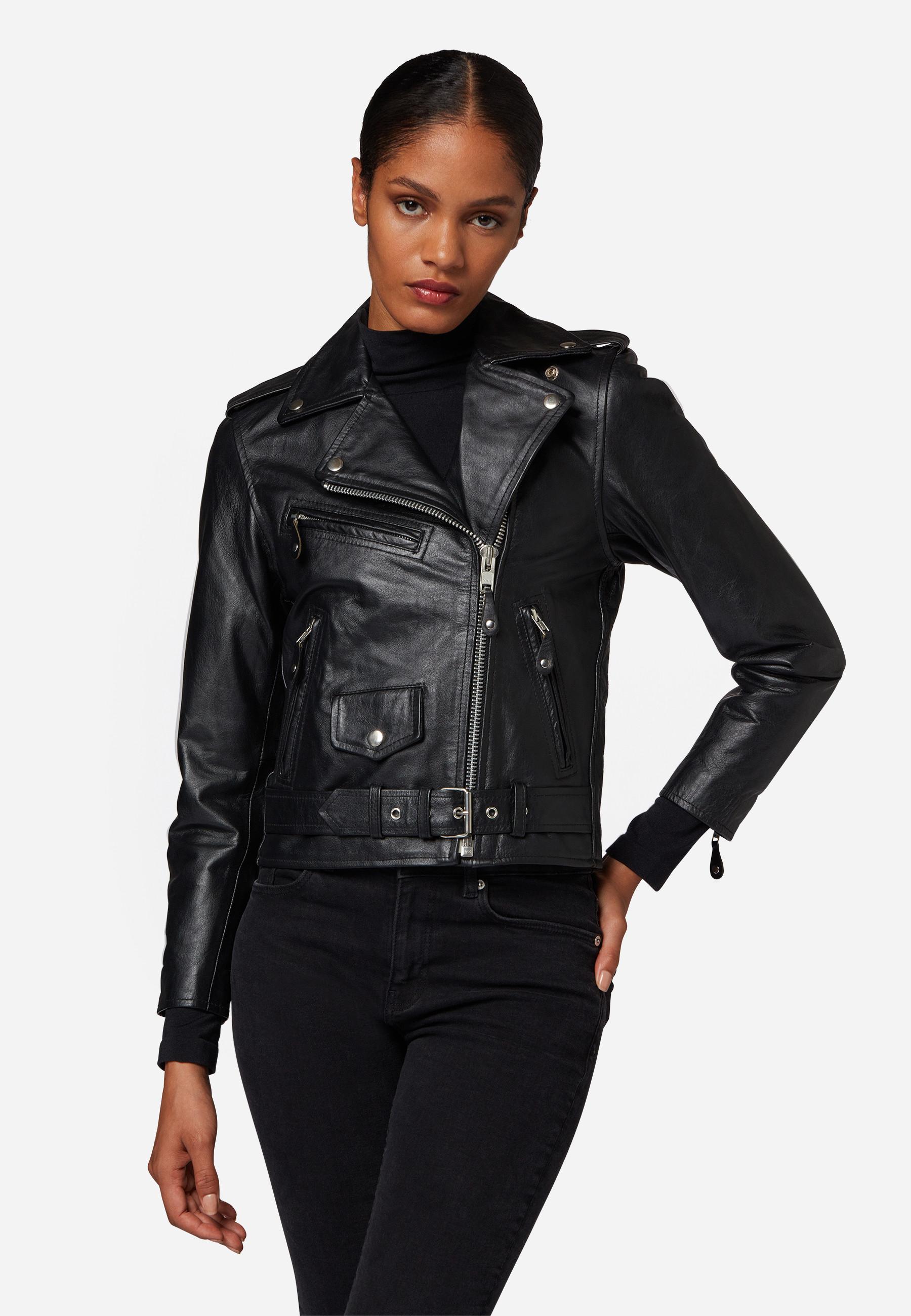 RICANO  Lederjacke Brando Girls, im Perfecto-Stil 