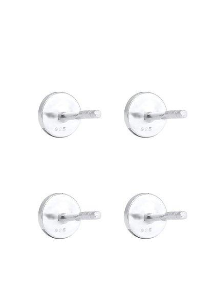 Elli  Boucles d'Oreilles Ensemble De 2 