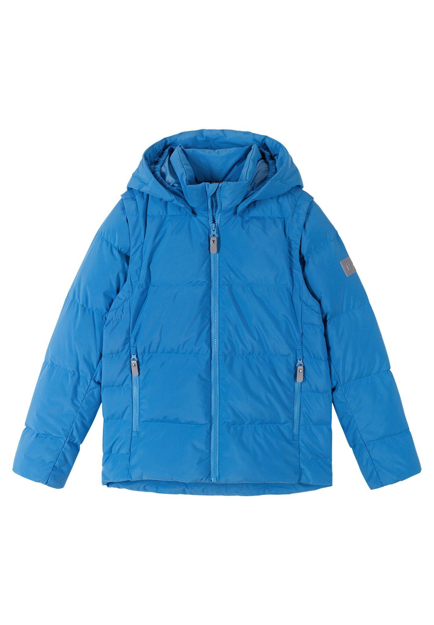 Image of Kinder Daunenjacke 2in1 Porosein Cool Blue Jungen Blau 116