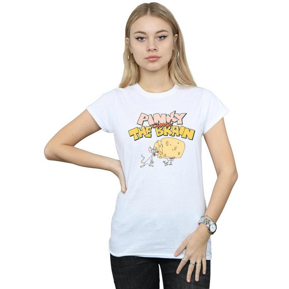 Animaniacs Pinky and The Brain Bedrucktes T-Shirt  