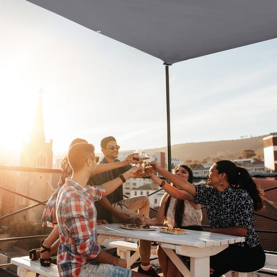 B2X Sonnensegel rechteckig  