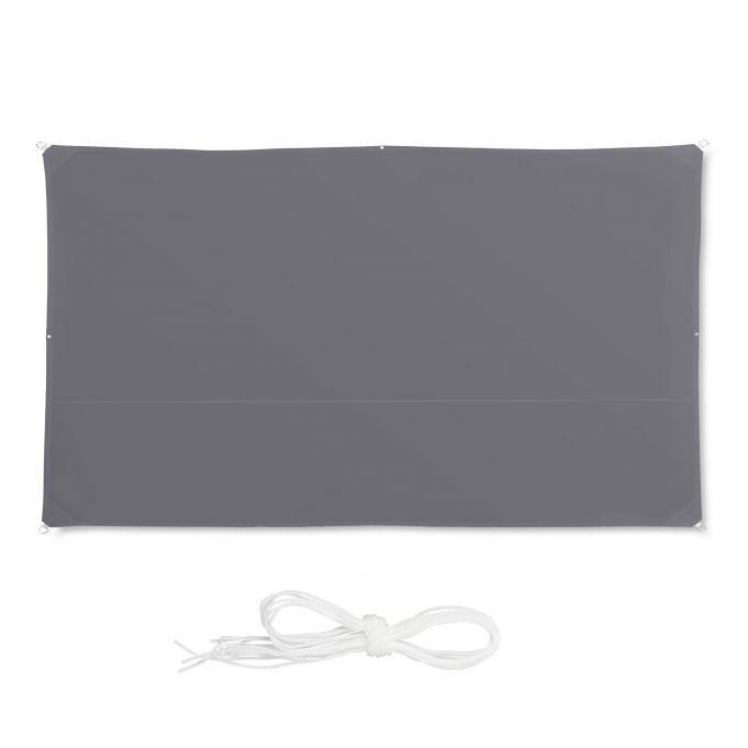 B2X Voile d'ombrage rectangulaire gris  