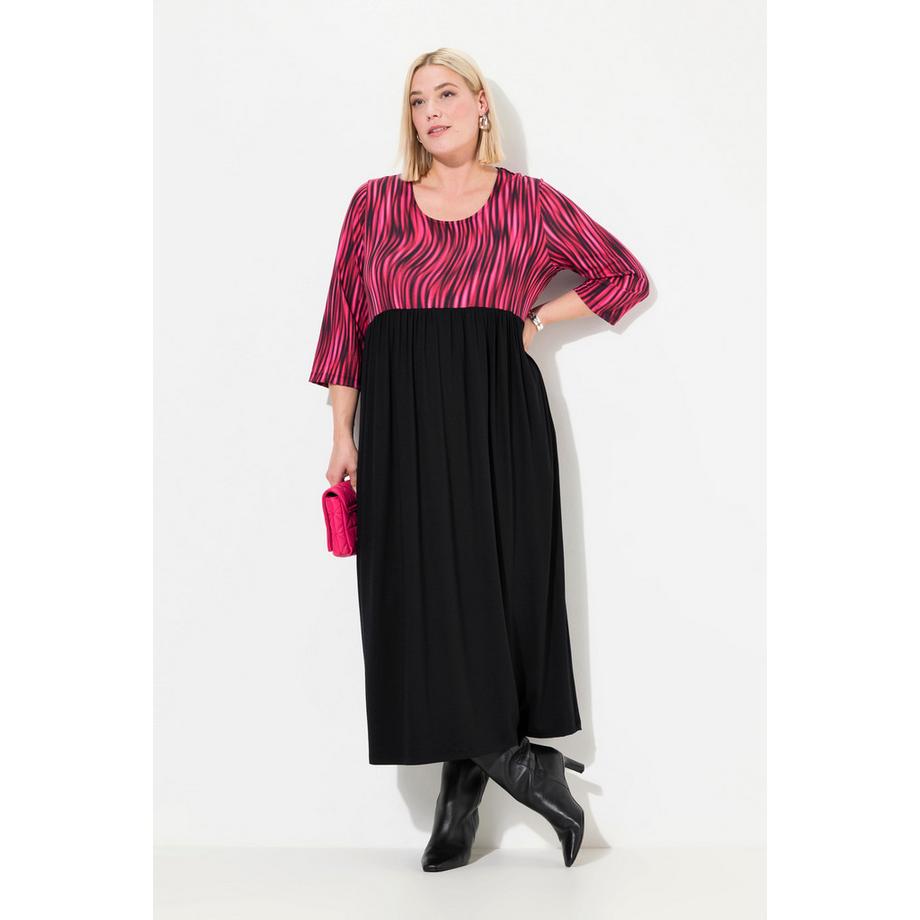 Ulla Popken Jersey A-Linie Alloverprint Kleid  