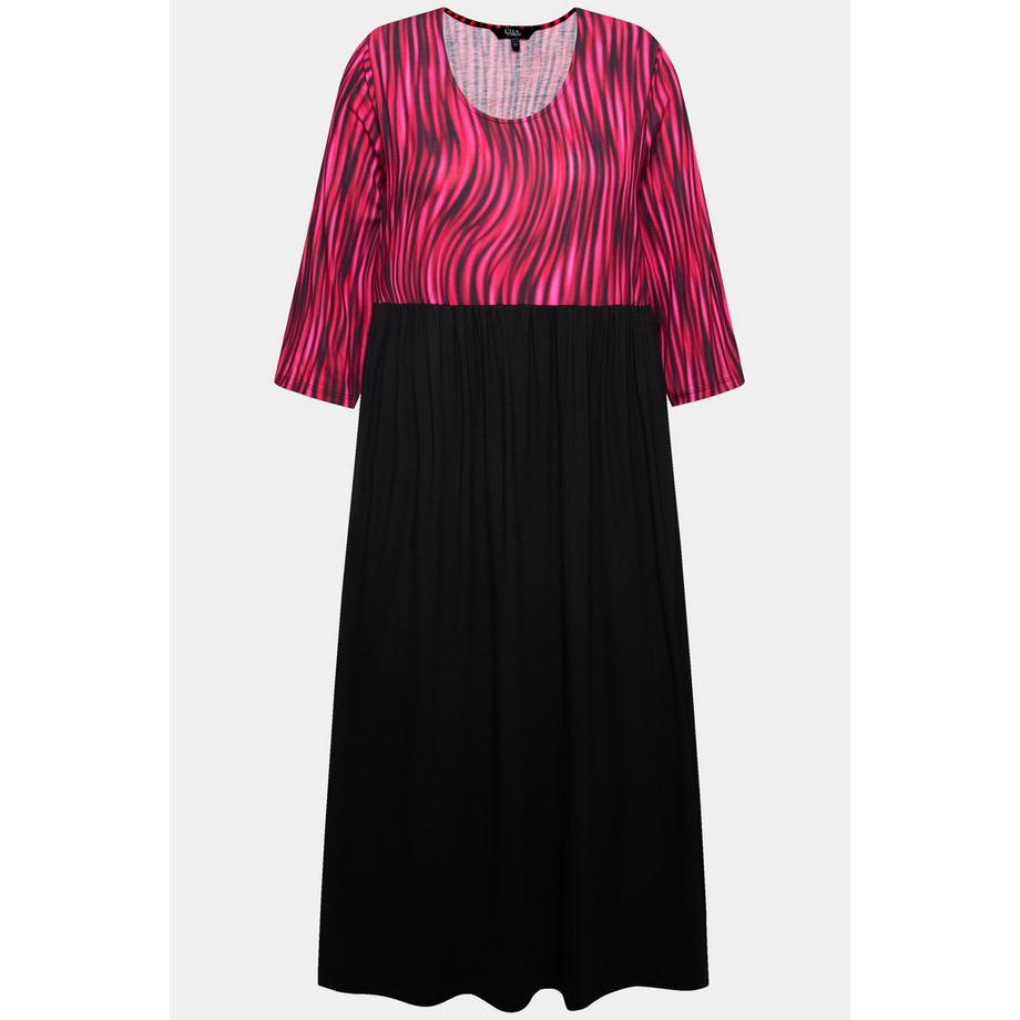 Ulla Popken Jersey A-Linie Alloverprint Kleid  