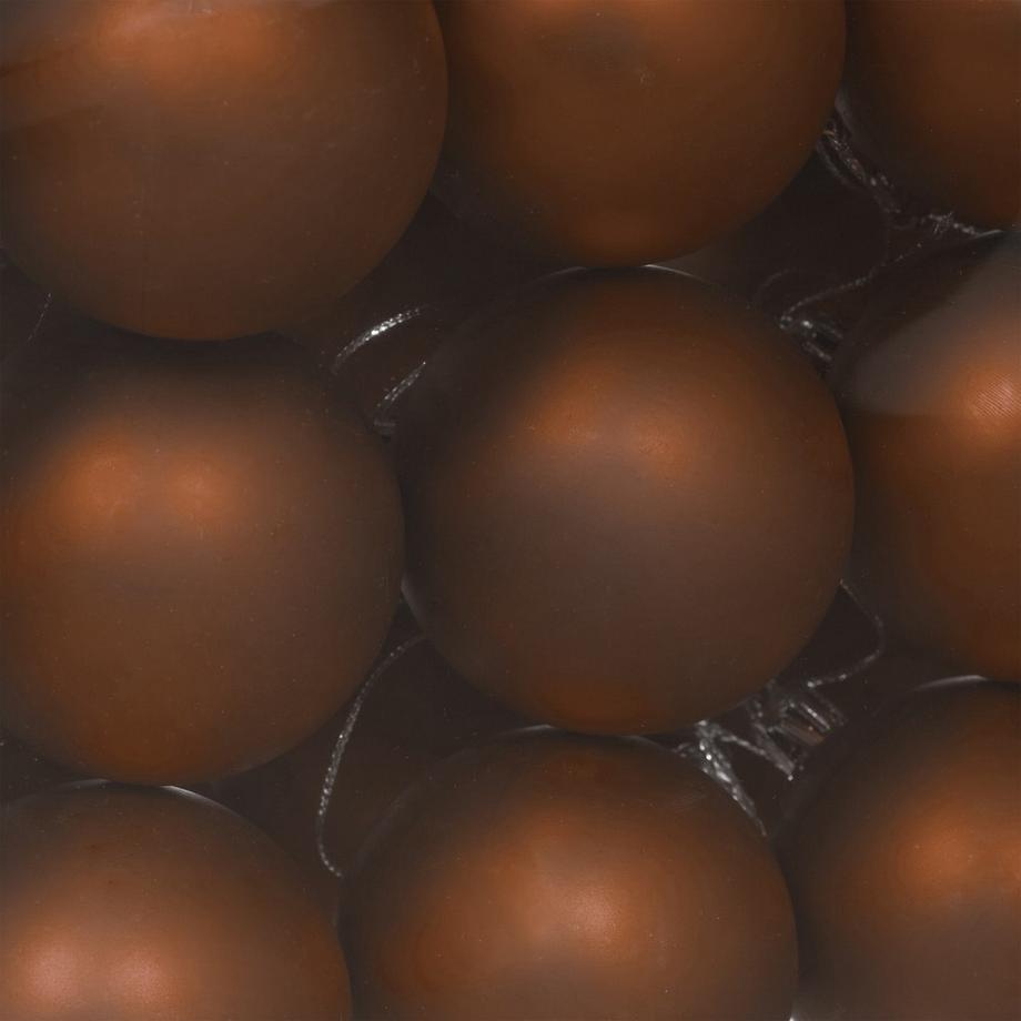 Northix Set di palline di Natale opache  