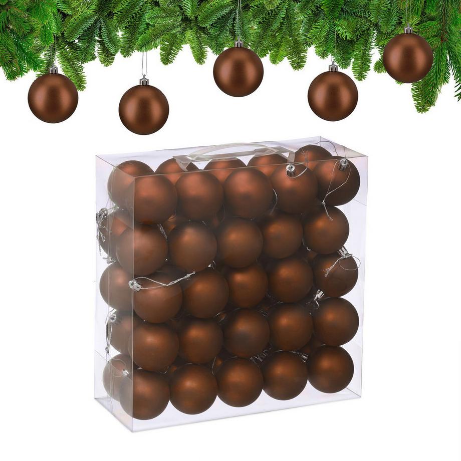 Set di palline di Natale opache