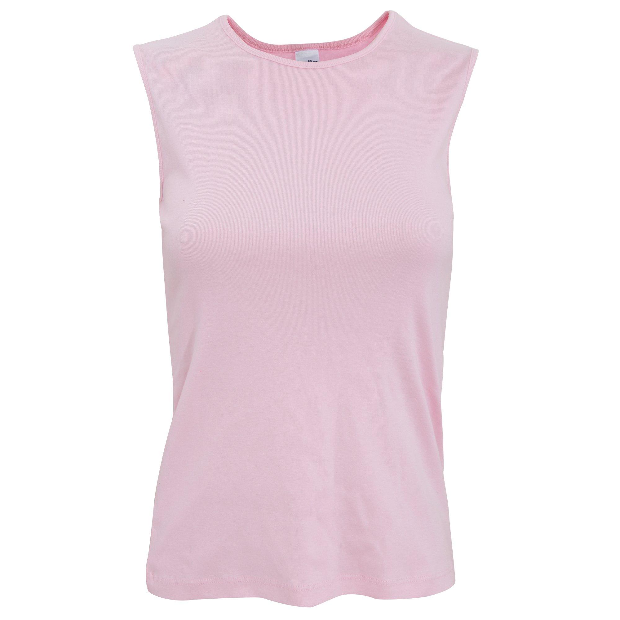 Image of Ripp Top, Ärmellos Unisex Pink M