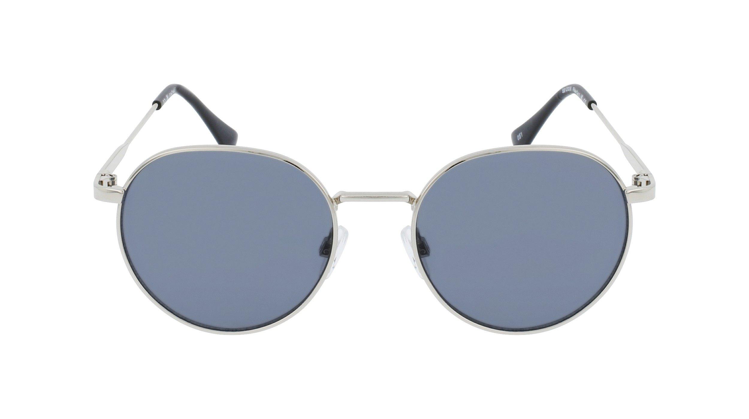 Image of Sonnenbrille Mit Etui Herren Silber ONE SIZE