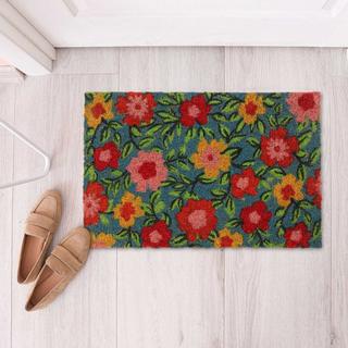 B2X Zerbino in fibra di cocco con fiori  