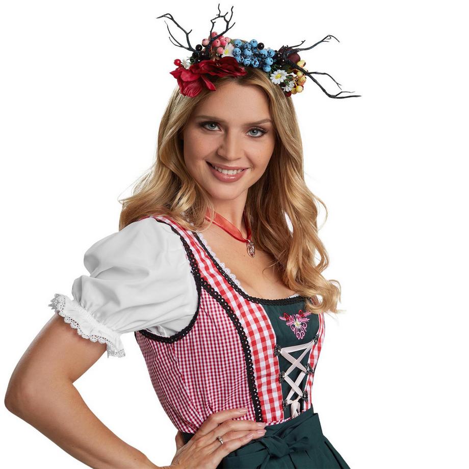 Tectake  Frauenkostüm Mini-Dirndl Berchtesgaden Modell 2 