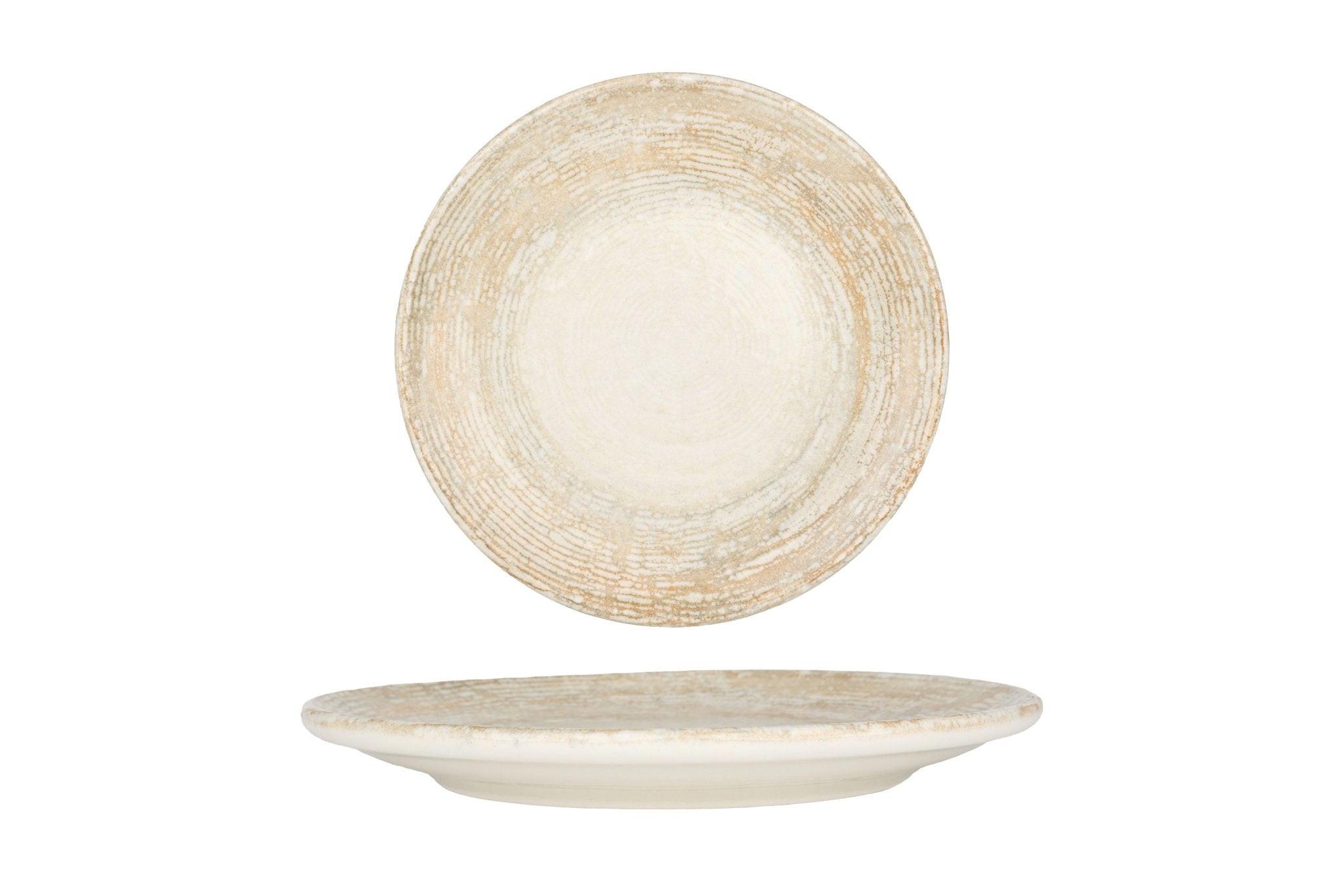 Image of Dessertteller - Patera - Porzellan - 6er Set Unisex Braun ONE SIZE