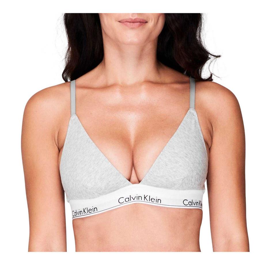 Calvin Klein Soutien-gorge triangle avec décolleté en V  