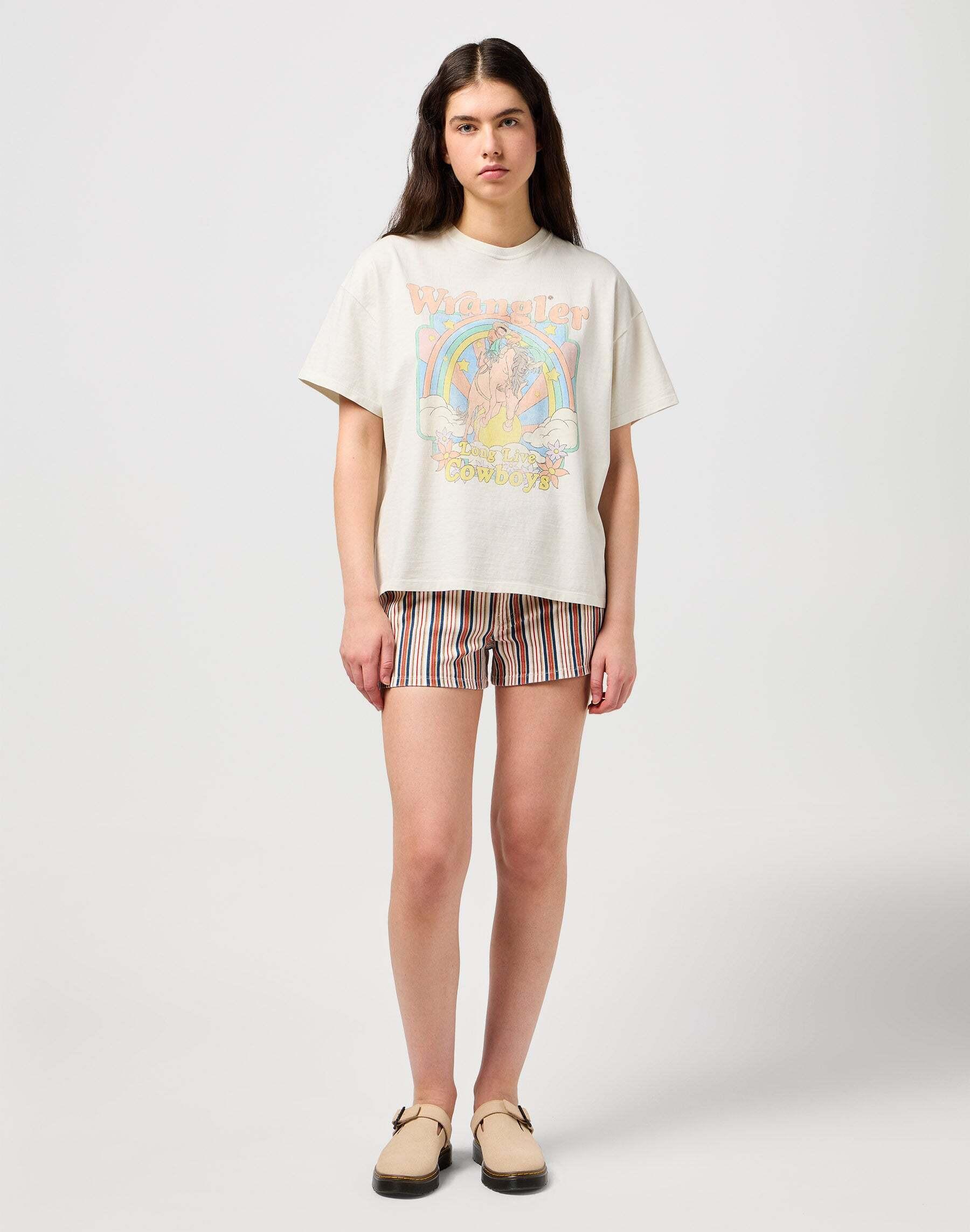 Wrangler Short Vintage a Righe Regular Fit  