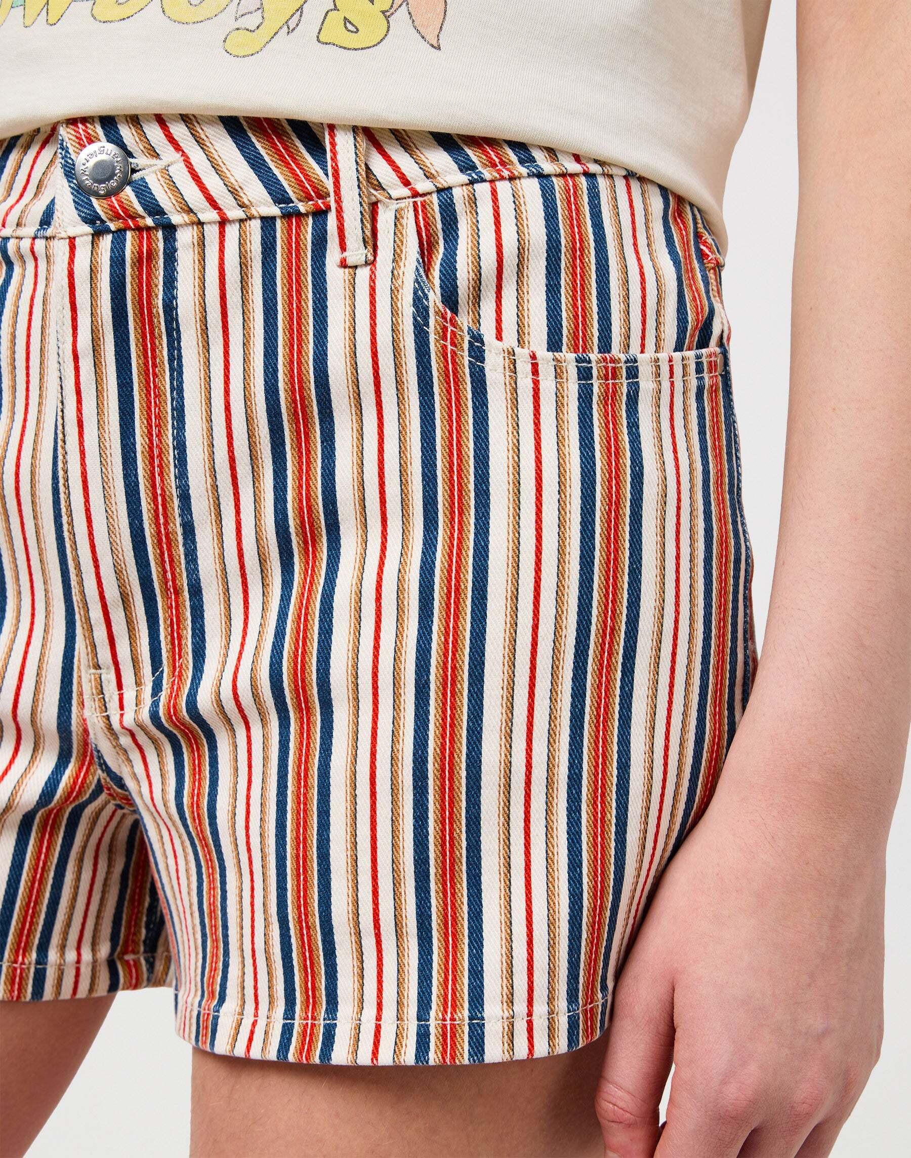 Wrangler Short Vintage a Righe Regular Fit  