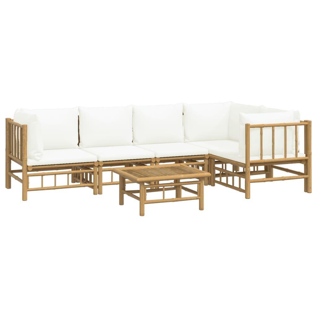 VidaXL Garten lounge set bambus  