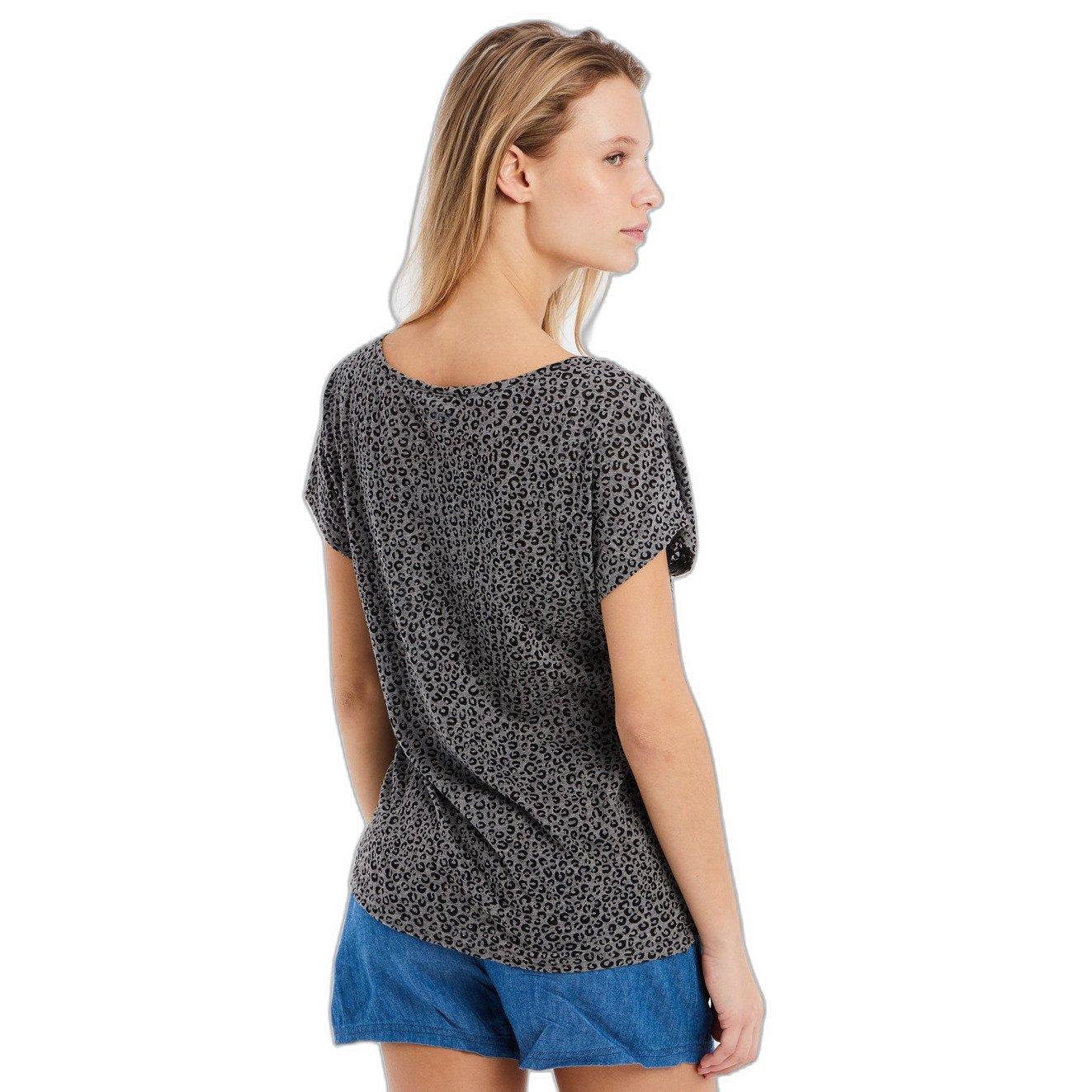 PROTEST Prtmegan T-shirt Imprimé Léopard  