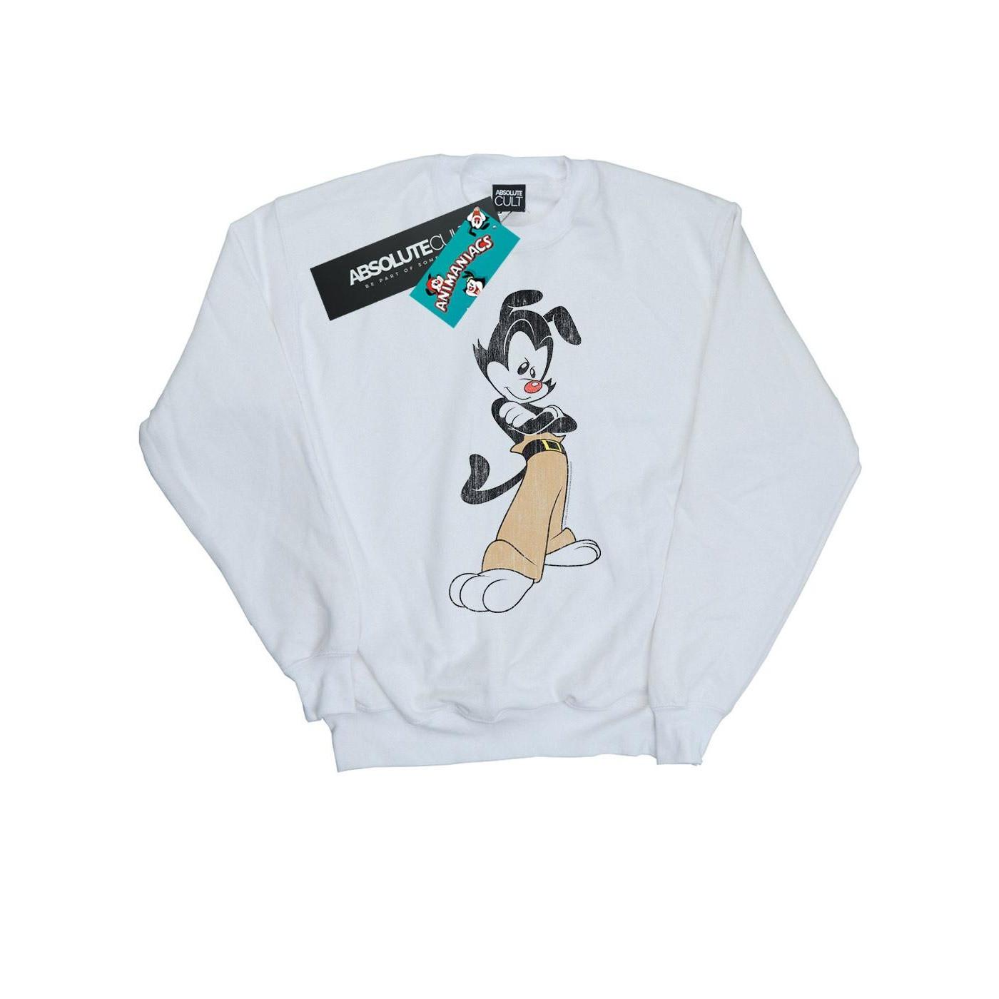 Image of Yakko Classic Pose Sweatshirt Jungen Weiss 140/146