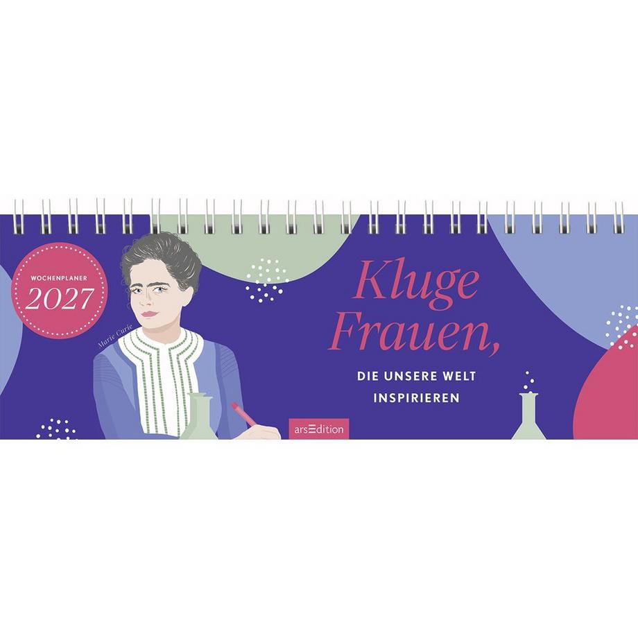 ARS EDITION Calendrier de bureau Femmes intelligentes  