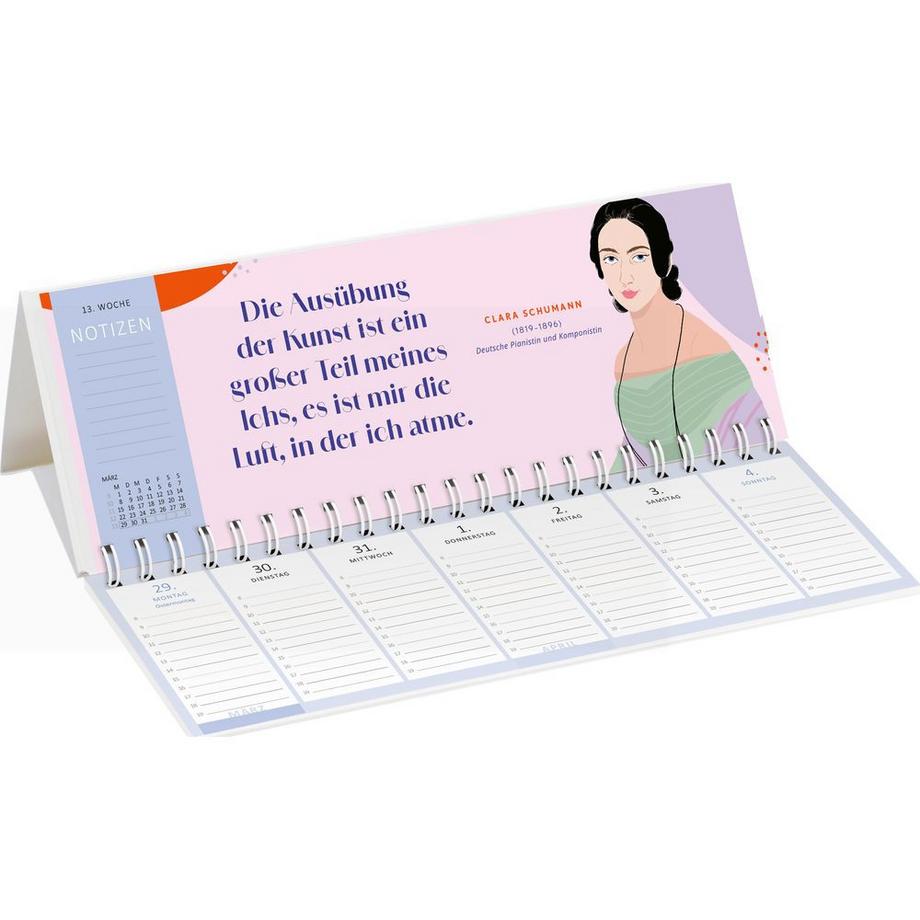 Calendrier de bureau Femmes intelligentes