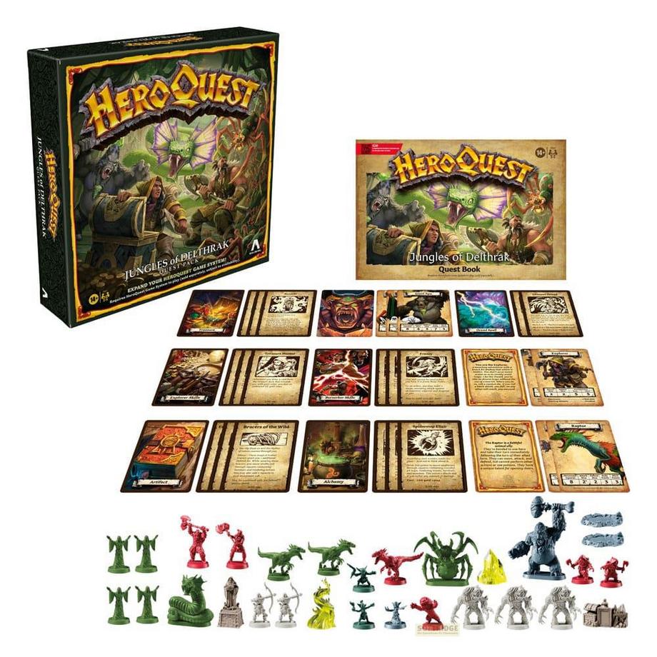 Avalon Hill  HELDENQUEST DSCHUNGEL VON DELTHRAK 