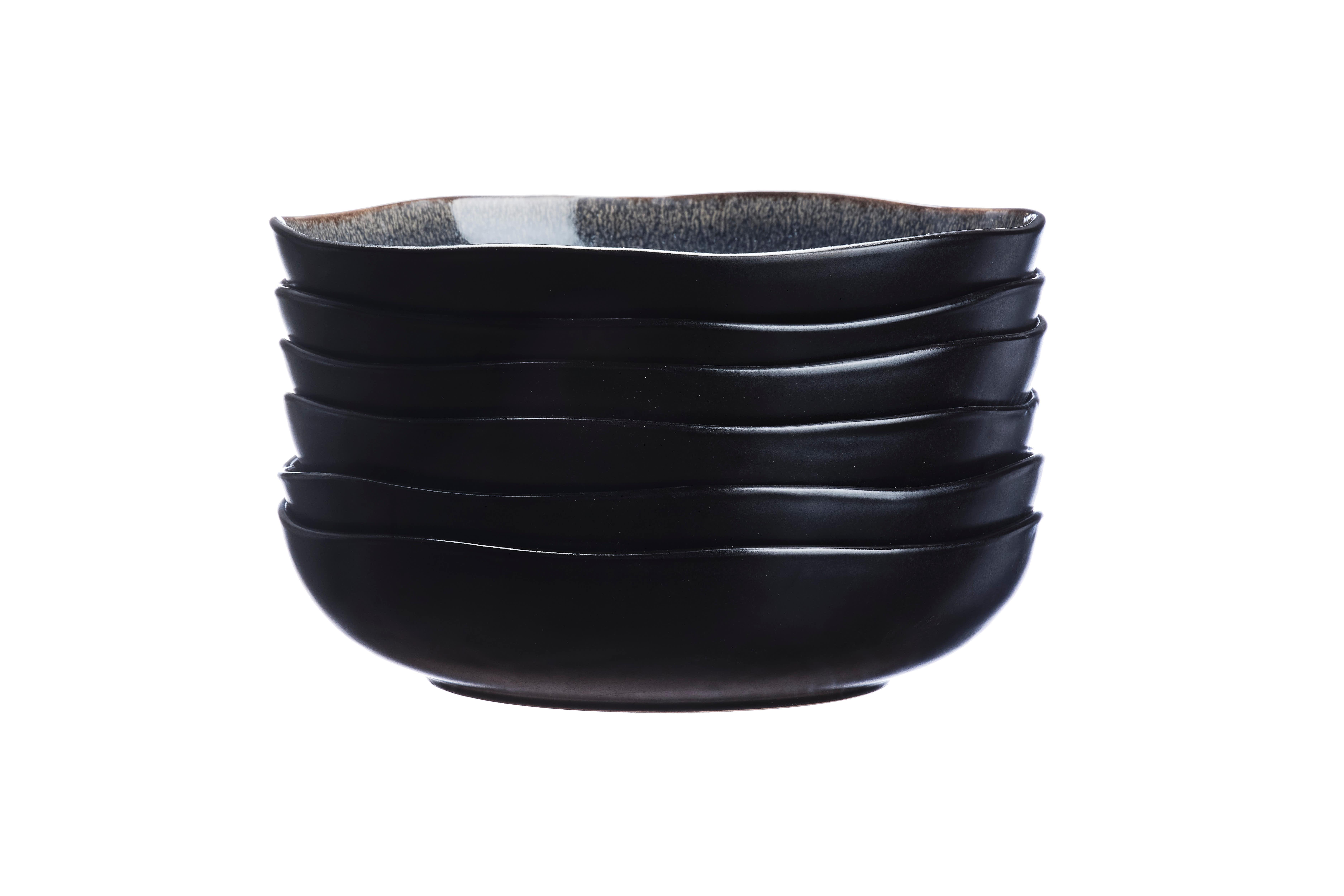 BJÖRN Suppenteller-Set IRIS - Dunkelblau  