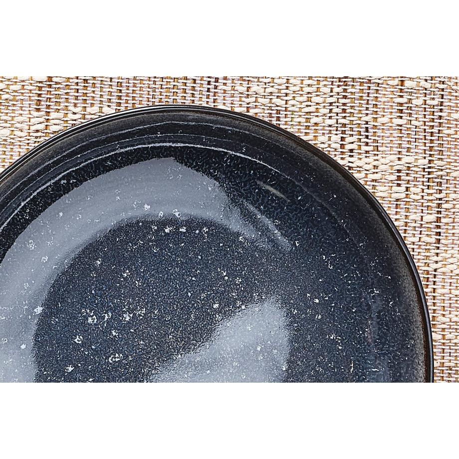 BJÖRN Set piatti fondi IRIS - blu scuro  