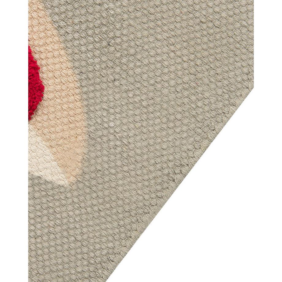 Beliani Kinderteppich aus Baumwolle Boho SAKUBO  