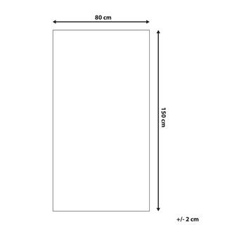 Beliani Tapis enfant en Coton Boho SAKUBO  