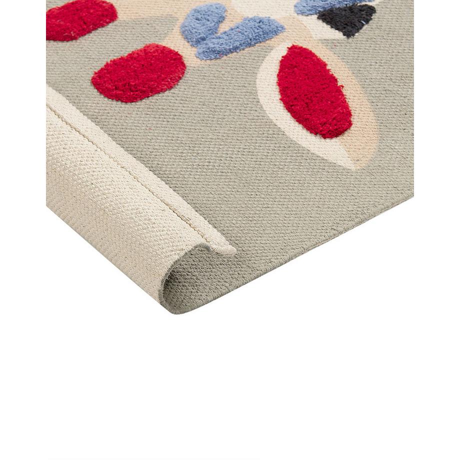 Beliani Kinderteppich aus Baumwolle Boho SAKUBO  