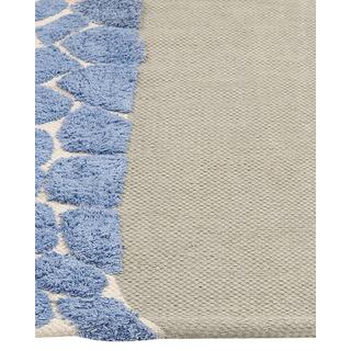 Beliani Tapis en Coton Boho SAKUBO  