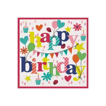 STEWO Servietten 25x25cm 2573725420 Valetta rt 20 Stück