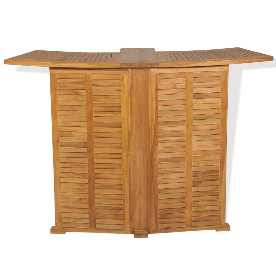 VidaXL Bartisch teak  