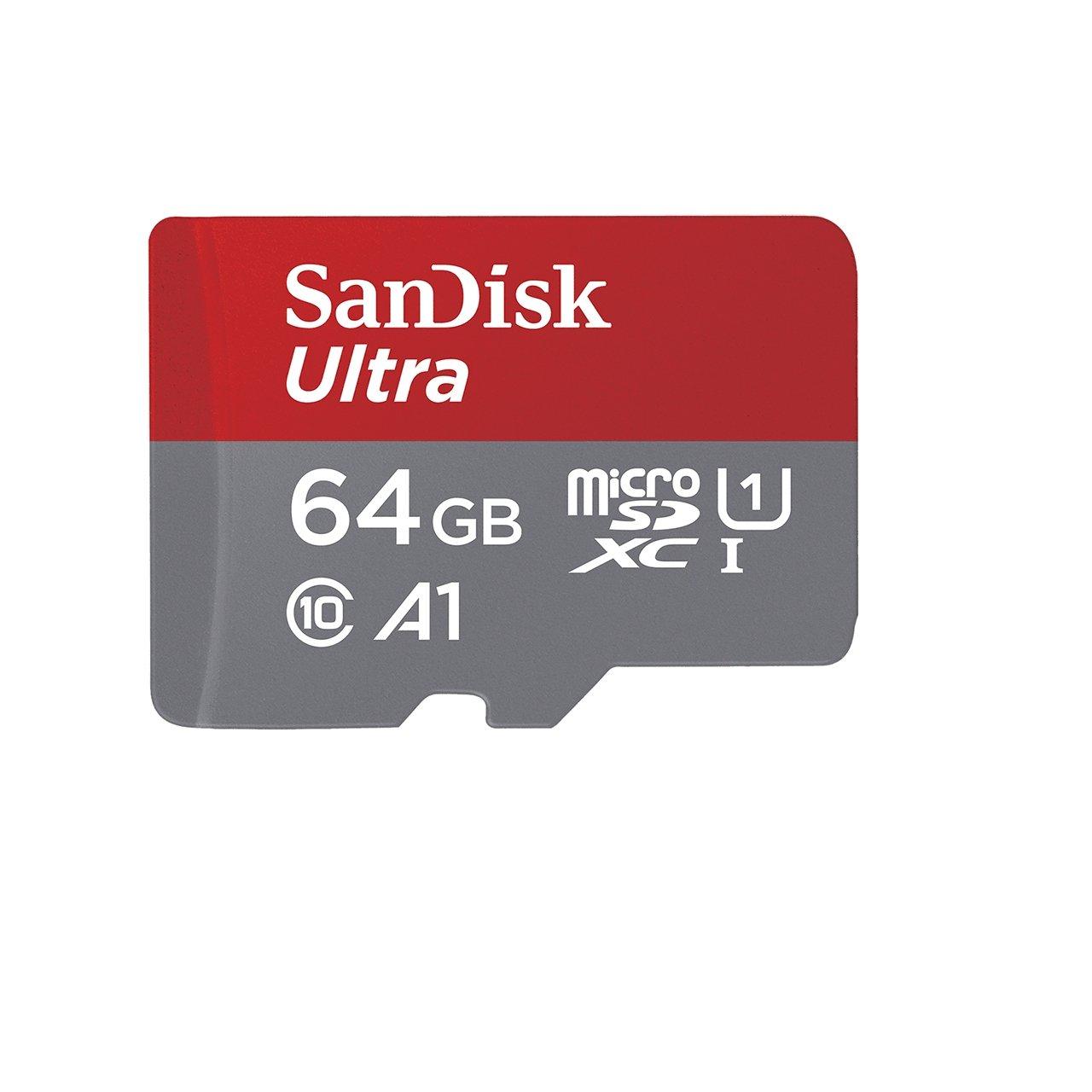 SanDisk  SanDisk Ultra 64 Go MicroSDXC UHS-I Classe 10 
