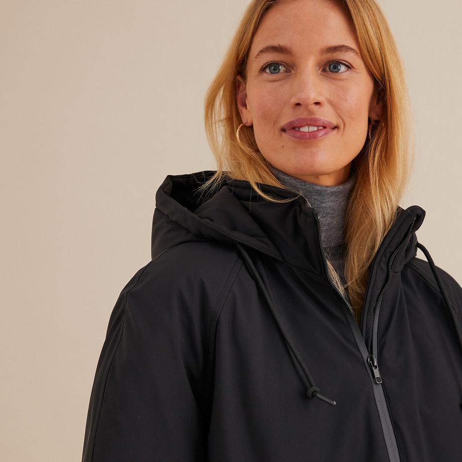 La Redoute Collections Parka mi-longue à capuche  