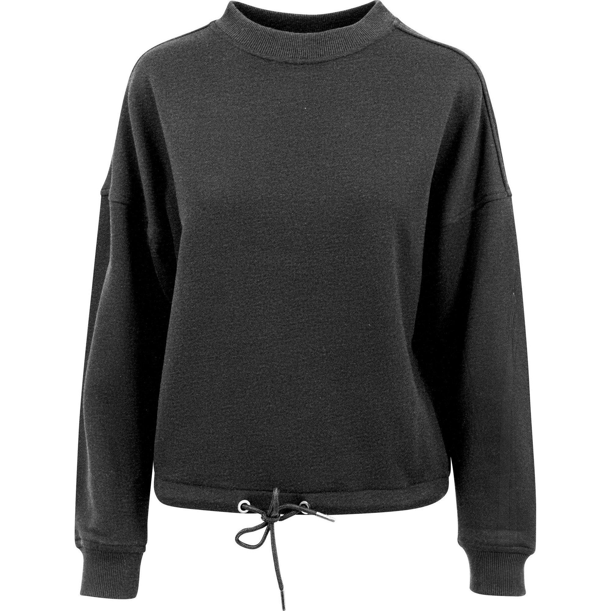 Image of Oversizesweatshirt Mit Rundhalsausschnitt Damen Charcoal Black M