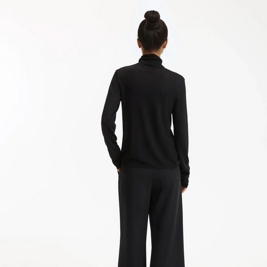 La Redoute Collections Feinstrick Rollkragenpullover  