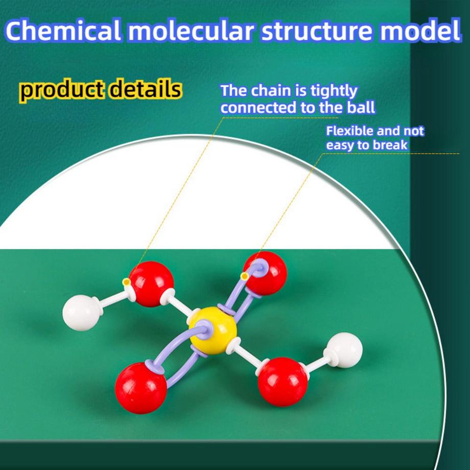 Activity-board  Kit de modélisation de la structure moléculaire chimique : Modèle à l'échelle de la boule et du bâton pour l'enseignement et l'apprentissage 