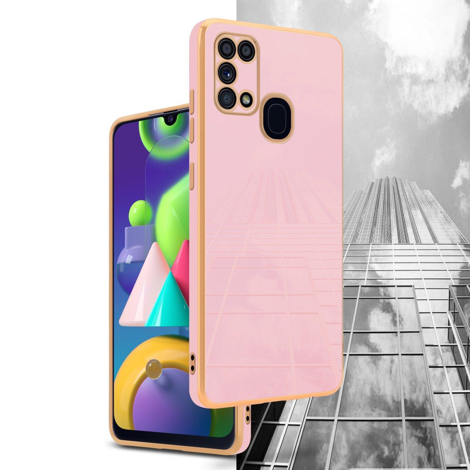 Cadorabo  Housse compatible avec Samsung Galaxy M31 - Coque de protection en silicone TPU flexible et avec protection pour appareil photo 