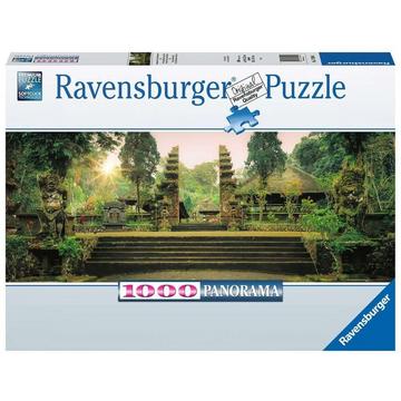 Ravensburger Puzzel Panorama Puzzles 1000 stukjes Jungletempel Pura Luhur Batukaru op Bali