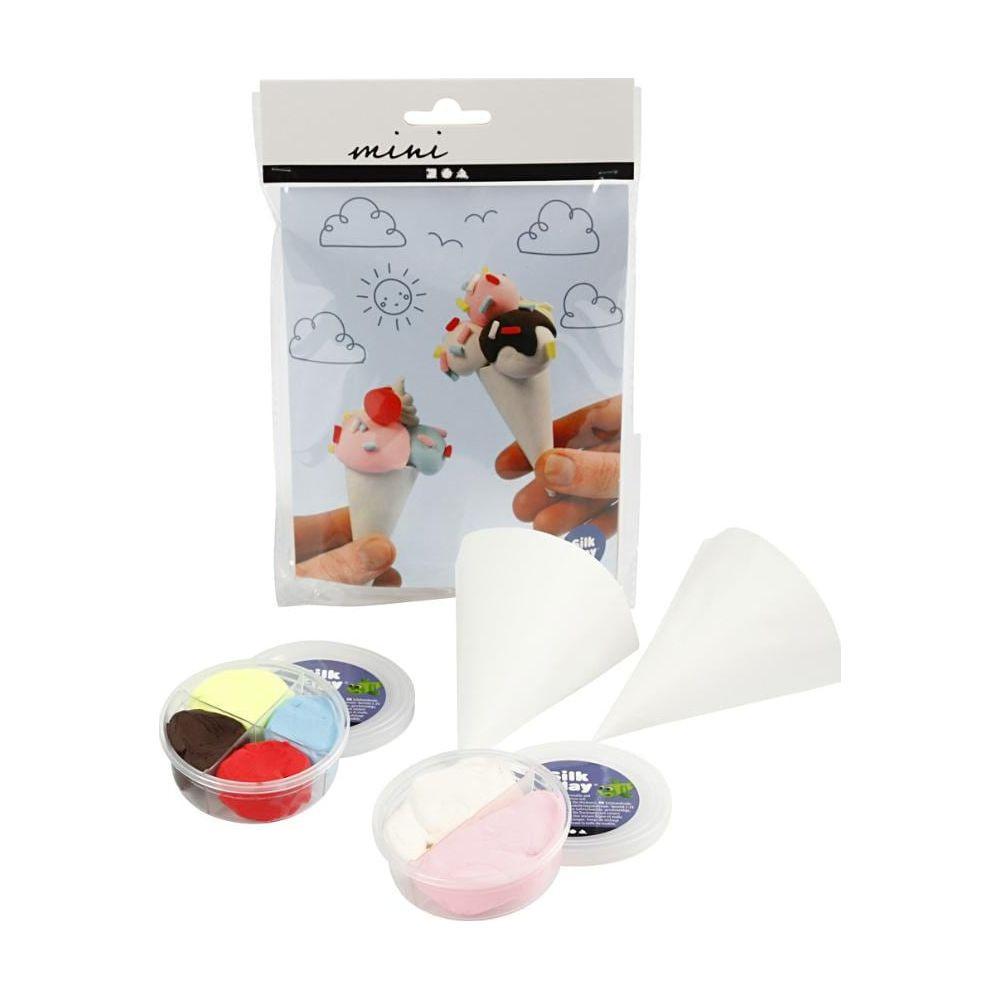 Image of Bastelset Modellieren, Eishörnchen, 1 Set Unisex ONE SIZE