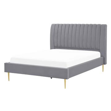 Letto con rete a doghe en Velluto Moderno MARVILLE