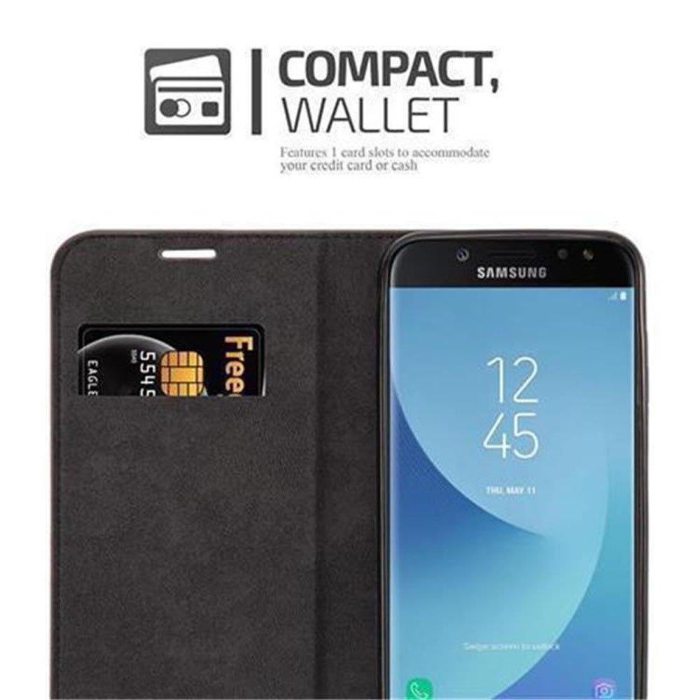 Cadorabo  Housse compatible avec Samsung Galaxy J3 2017 - Coque de protection avec fermeture magnétique, fonction de support et compartiment pour carte 