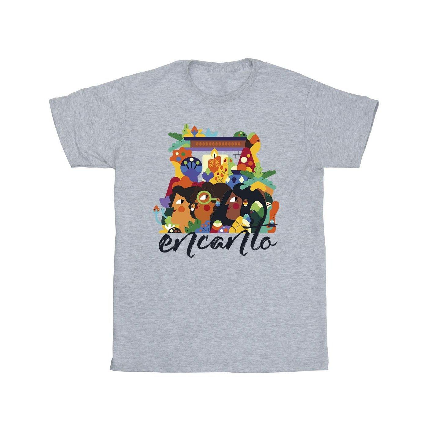 Image of Encanto Sisters Tshirt Unisex Grau 152-158