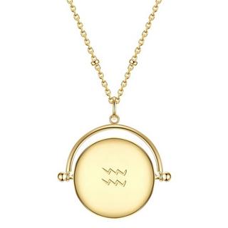 Glanzstücke München  Halskette Sternzeichen Wassermann 