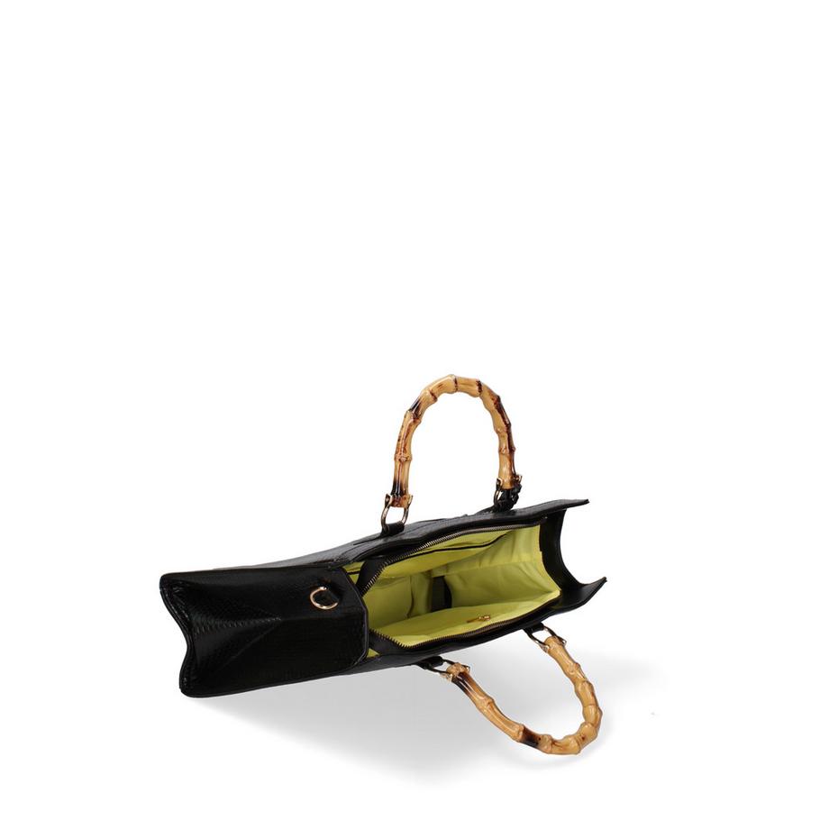 Diana&Co. Schultertasche mit Bambusgriff  