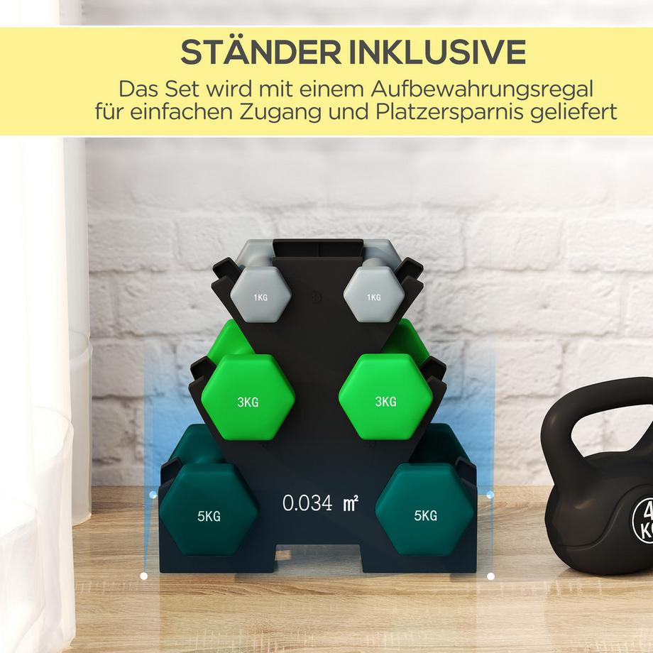 Sportnow  ensemble d'haltères 