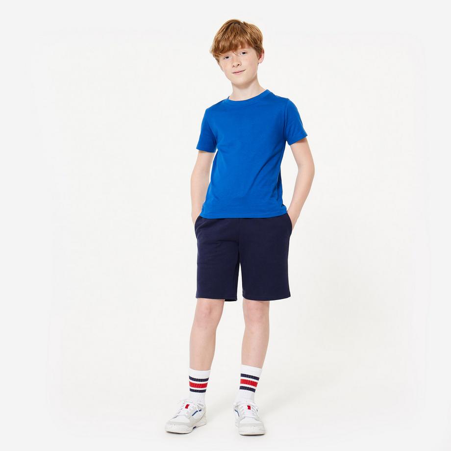 DOMYOS  Shorts Kinder Baumwolle 